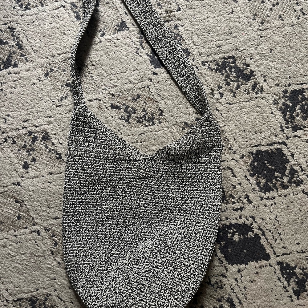 The Sak Black and White Shoulder Bag
